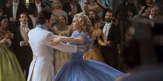 Richard Madden and Lily James in Cinderella