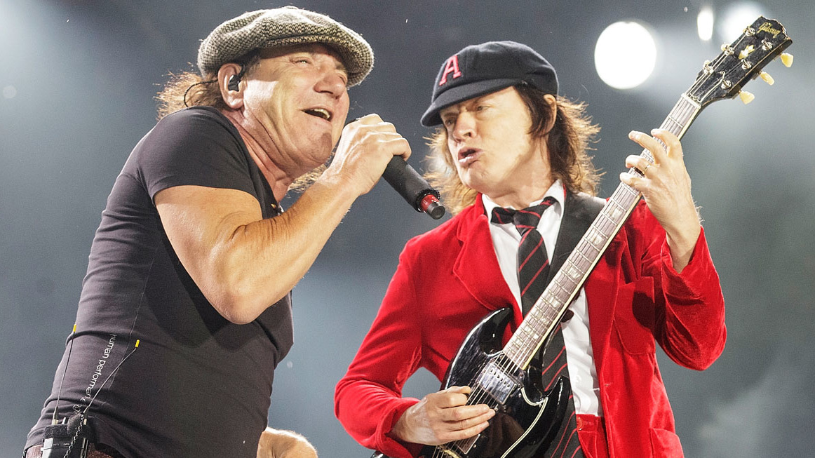 brian johnson and angus young of ac/dc