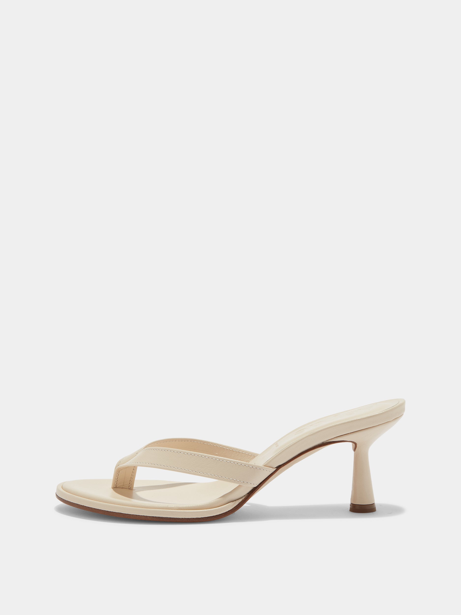 Daphne Leather Thong Sandals