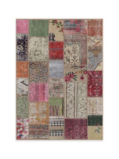 Patchwork Boho Rug