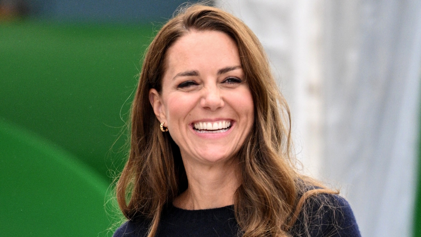 Catherine, Princess of Wales smiles during her visit to the 1851 Trust and the Great Britain SailGP Team on July 31, 2022