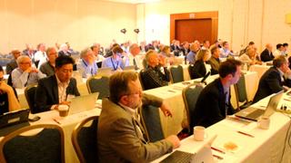 Attendees packed the presentation room at the 2018 BTS Symposium.