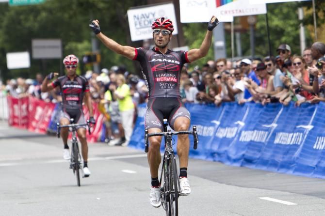 Juan Jose (Jamis - Hagens Berman p/b Sutter Home) wins the Crystal Cup on day 2 of the Air Force Cycling Classic