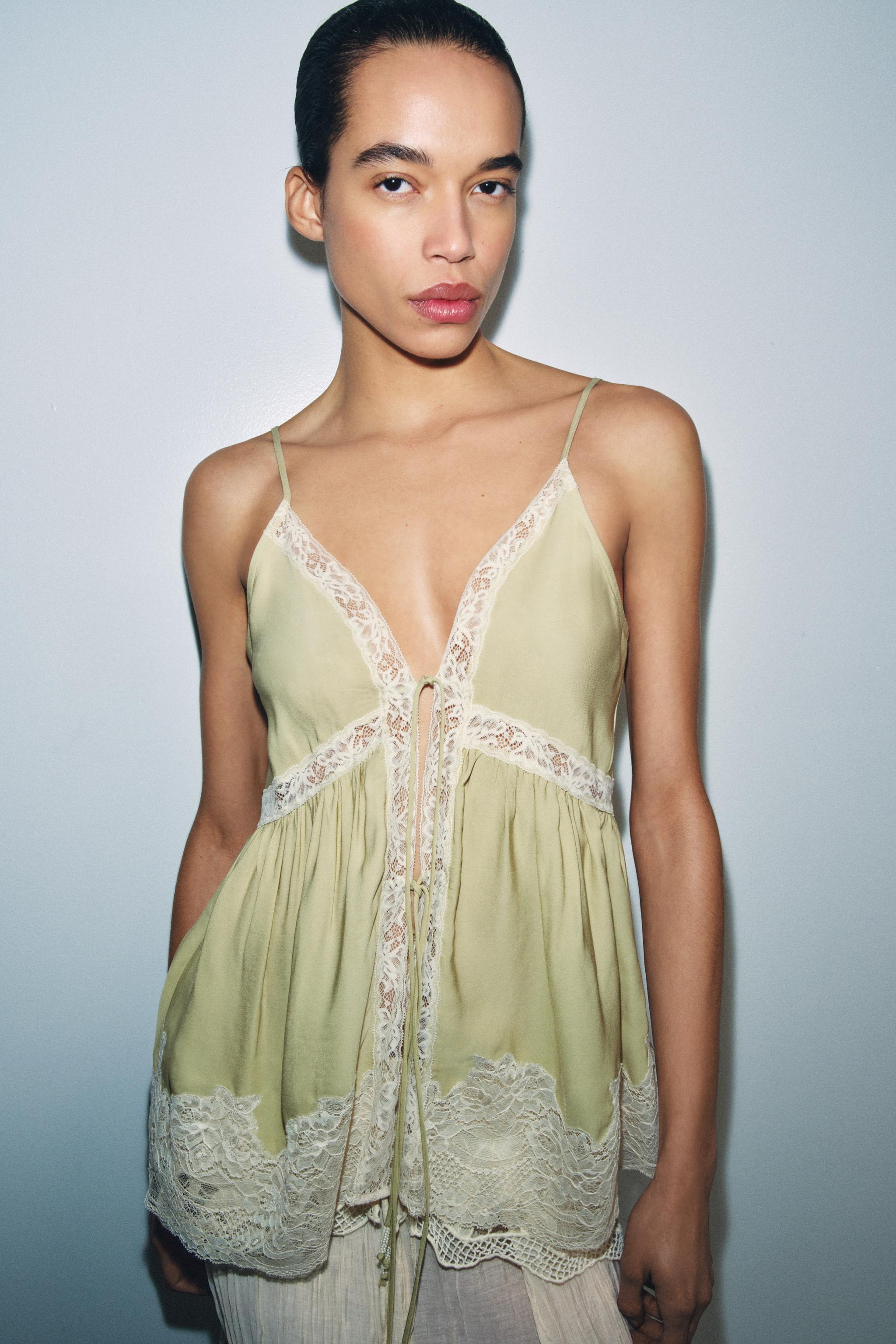 Lace Camisole Top Zw Collection