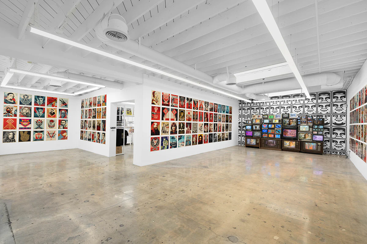 Shepard Fairey at Beyond the Streets