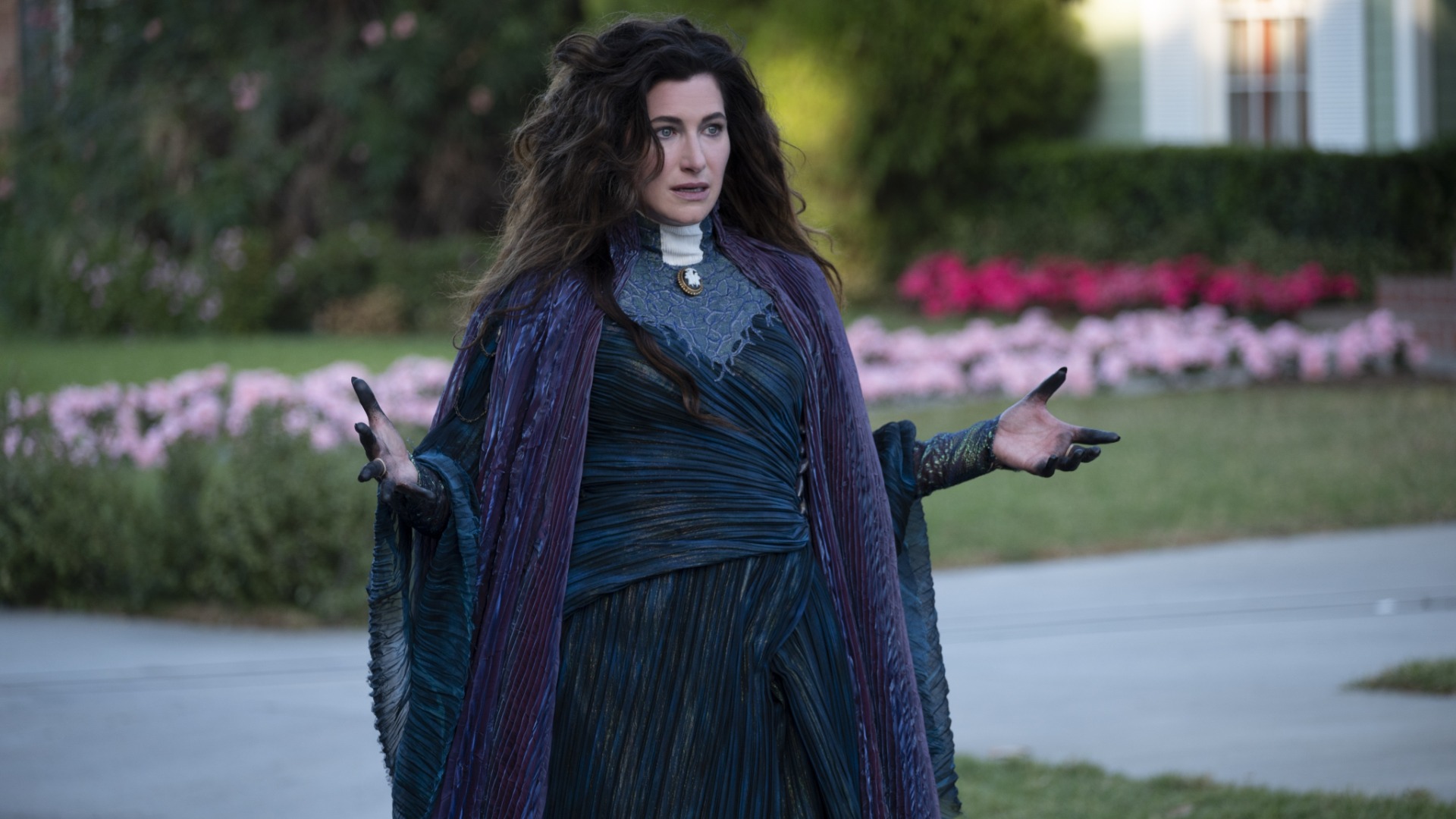 Kathryn Hahn in WandaVision, one of the new Marvel TV shows