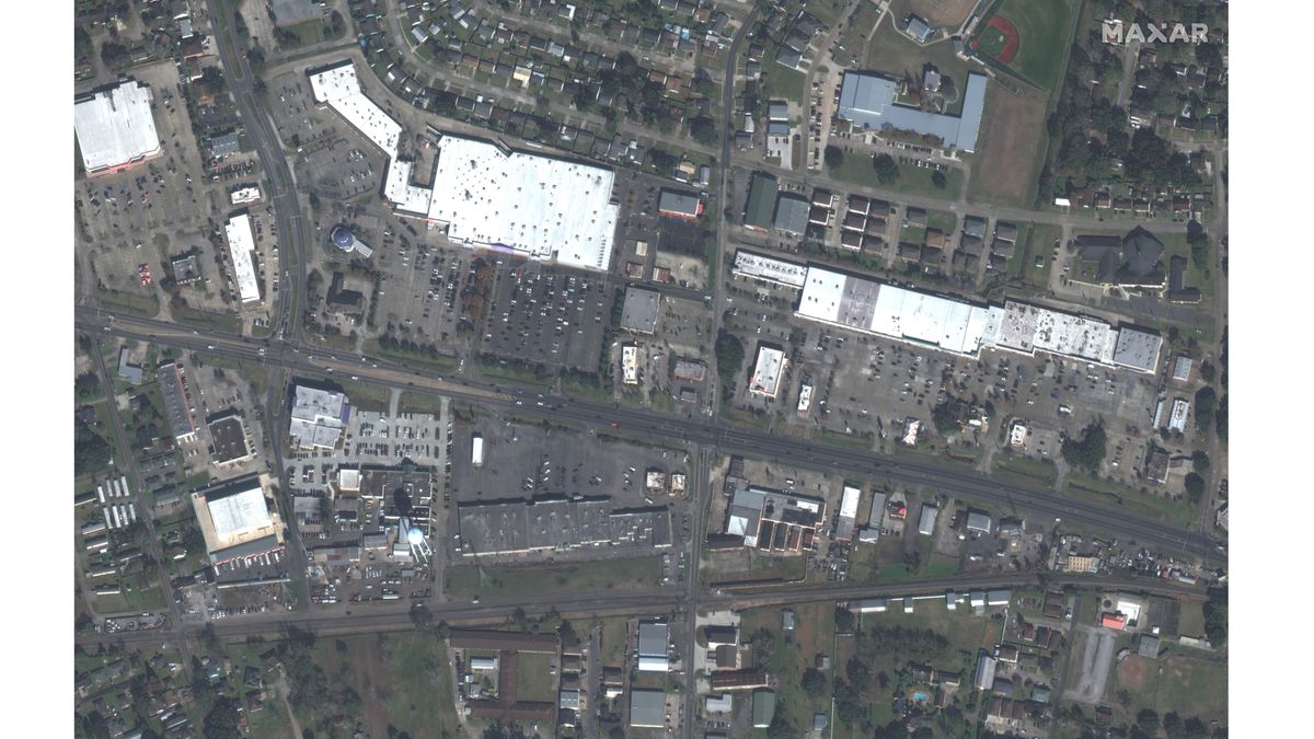 La Place, Louisiana, imaged by Maxar Technologies' WorldView-2 satellite in late 2020.