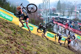 Wout Van Aert in the 2015 Spa-Francorchamps Cyclo-Cross