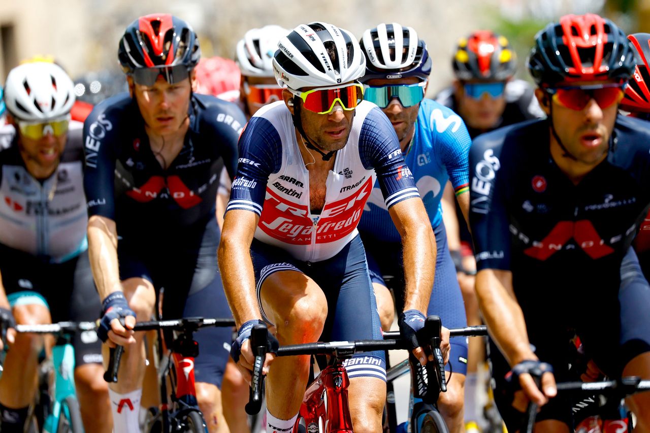 Tour de France 2021 108th Edition 15th stage Ceret Andorra La Vella 1913 km 11072021 Vincenzo Nibali ITA Trek Segafredo photo Luca BettiniBettiniPhoto2021