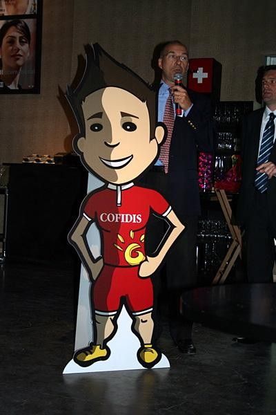 Tim is the new Cofidis mascot