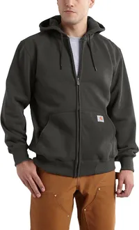 Carhartt Rain Defender Hooded Zip Front Sweatshirt (Men's)