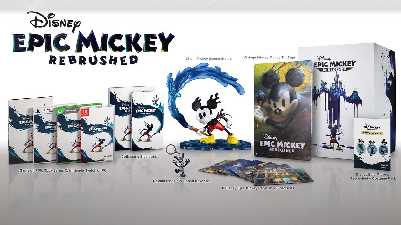 Epic Mickey: Rebrushed Collector's Edition.