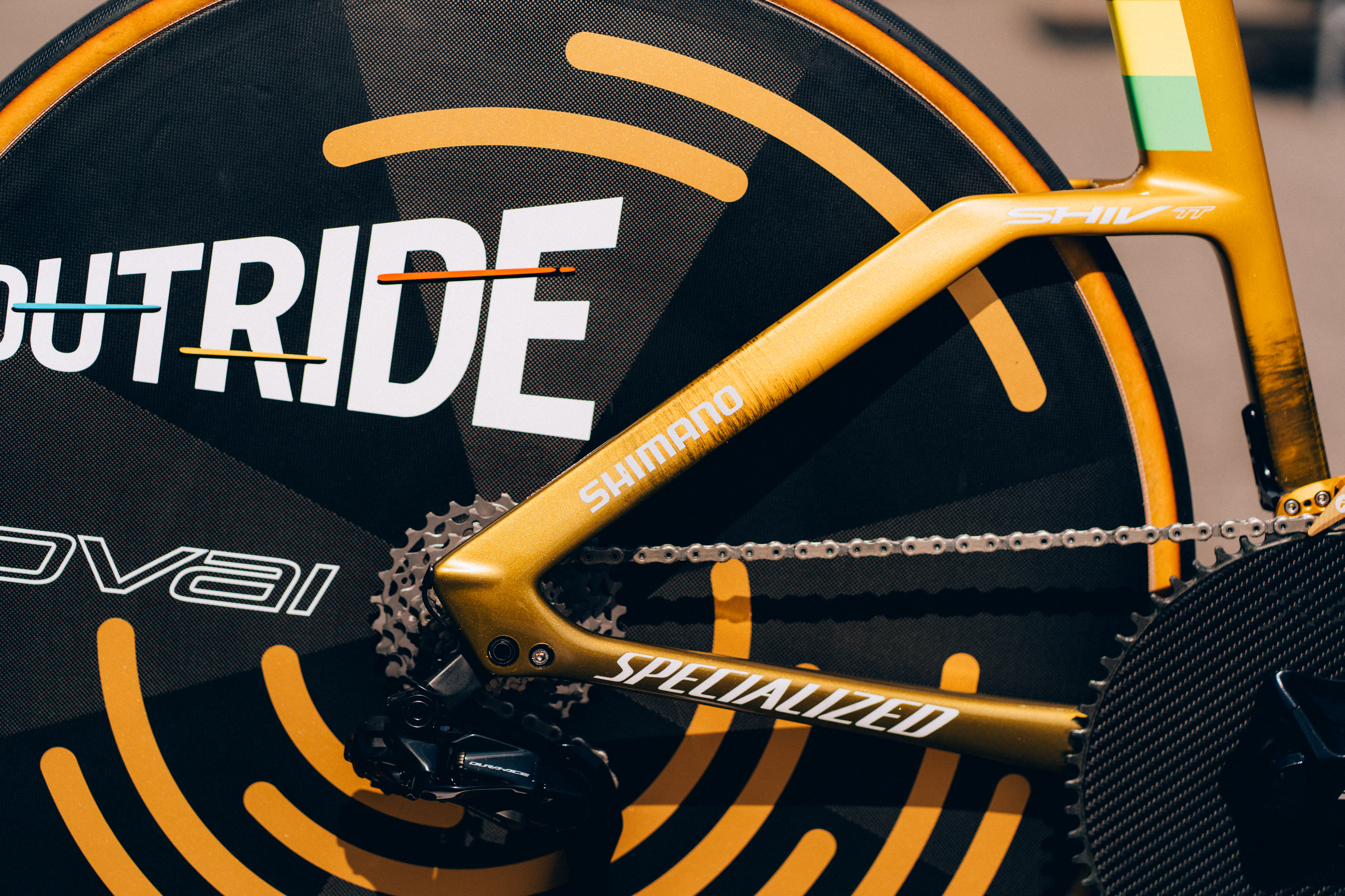 Remco Evenepoel's time trial bike