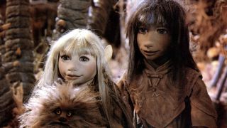 Two of the characters in The Dark Crystal.