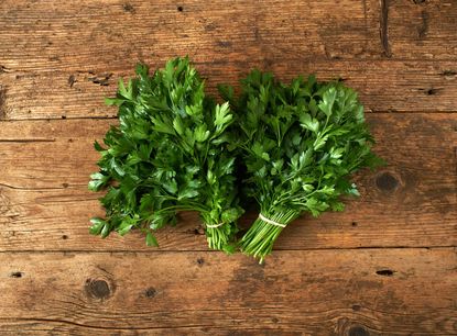 Bundles Of Italian Parsley Herbs