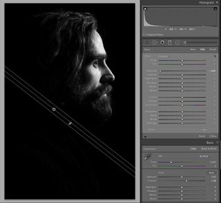 Lightroom tutorial male portrait