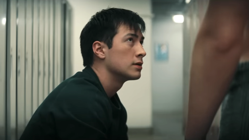 shane looking up at ilya on heated rivalry