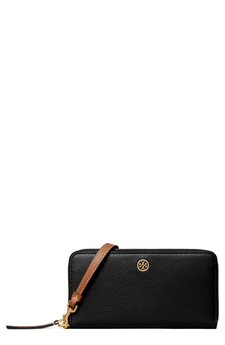 Robinson Pebble Leather Zip Around Continental Wallet