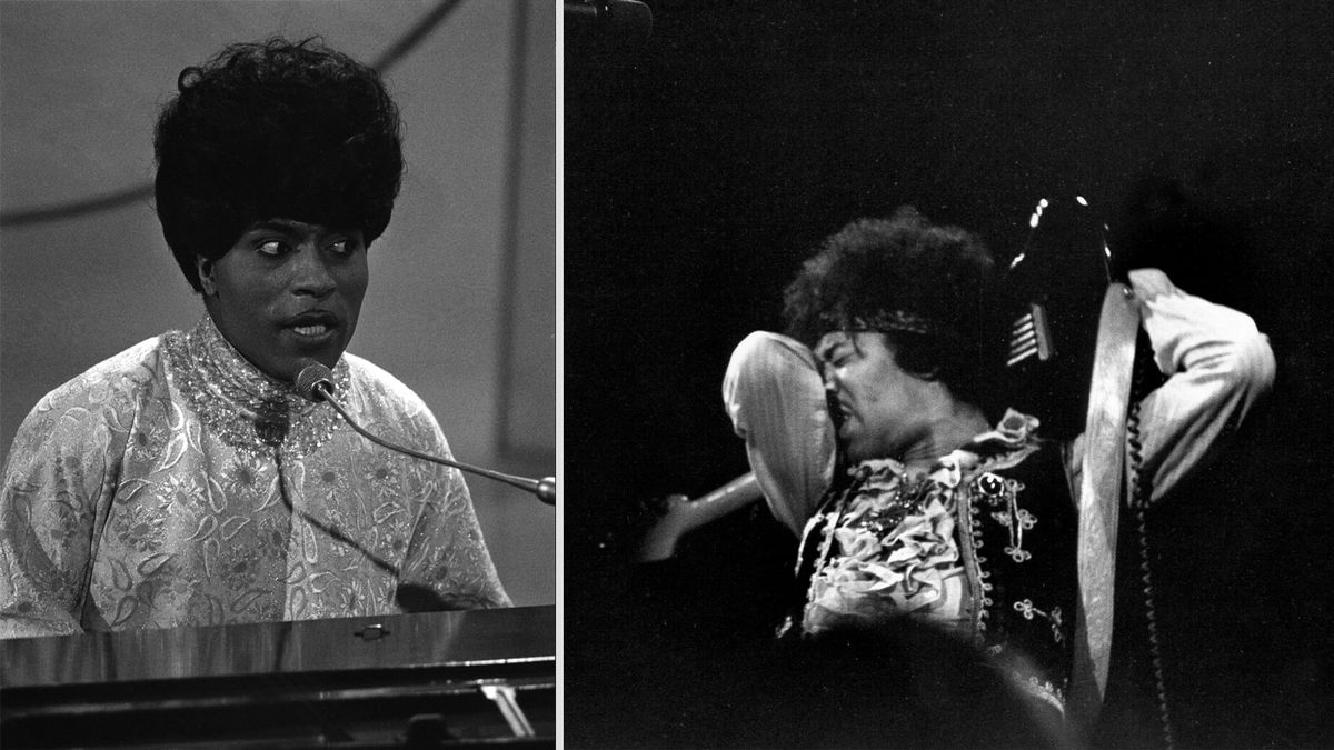 Little Richard reprimanded Jimi Hendrix for playing his guitar behind his head