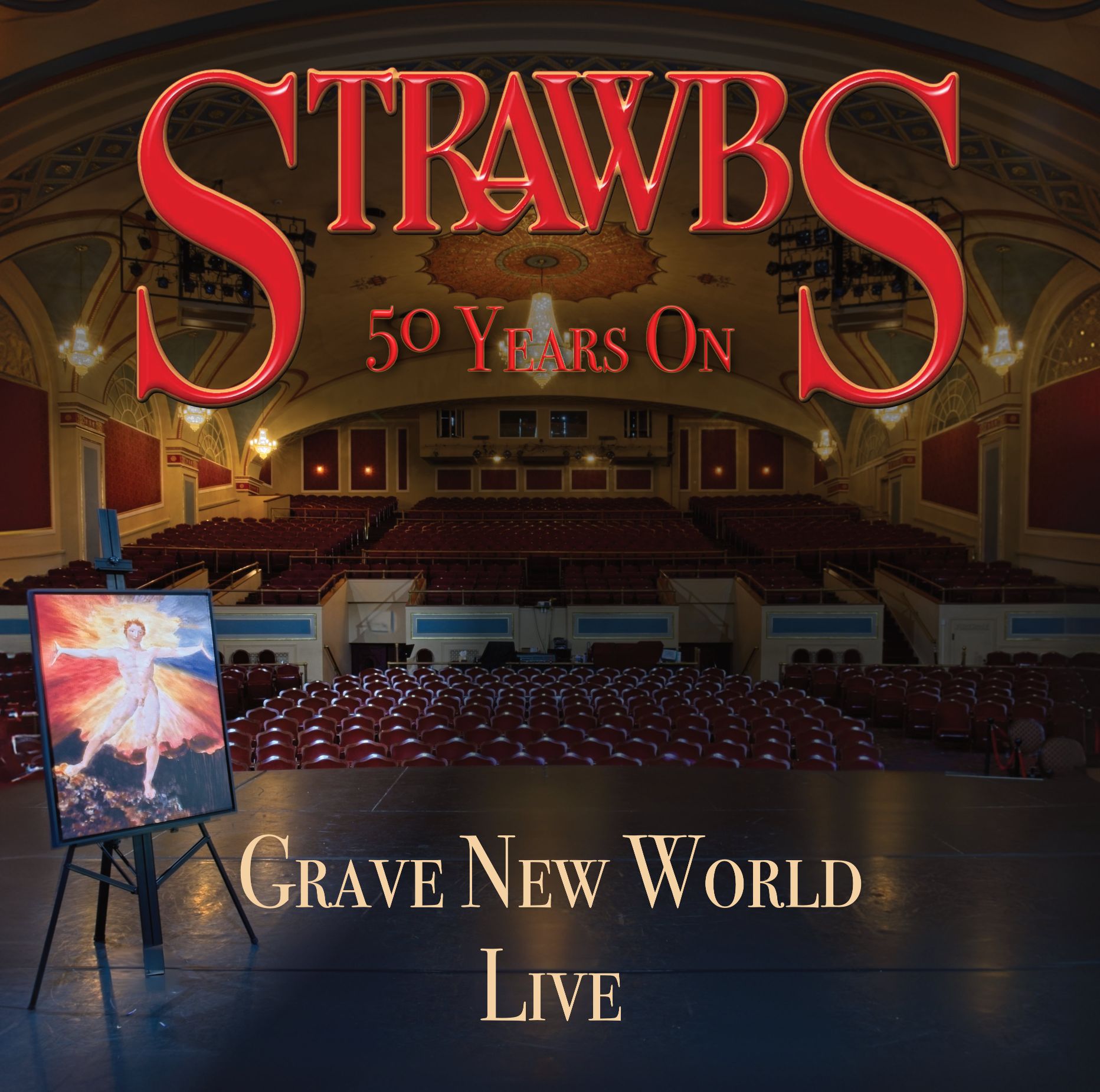 Srawbs Grave New World Live cover art