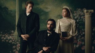 Mike Faist, Christopher Abbott and Florence Pugh in 'East of Eden' 