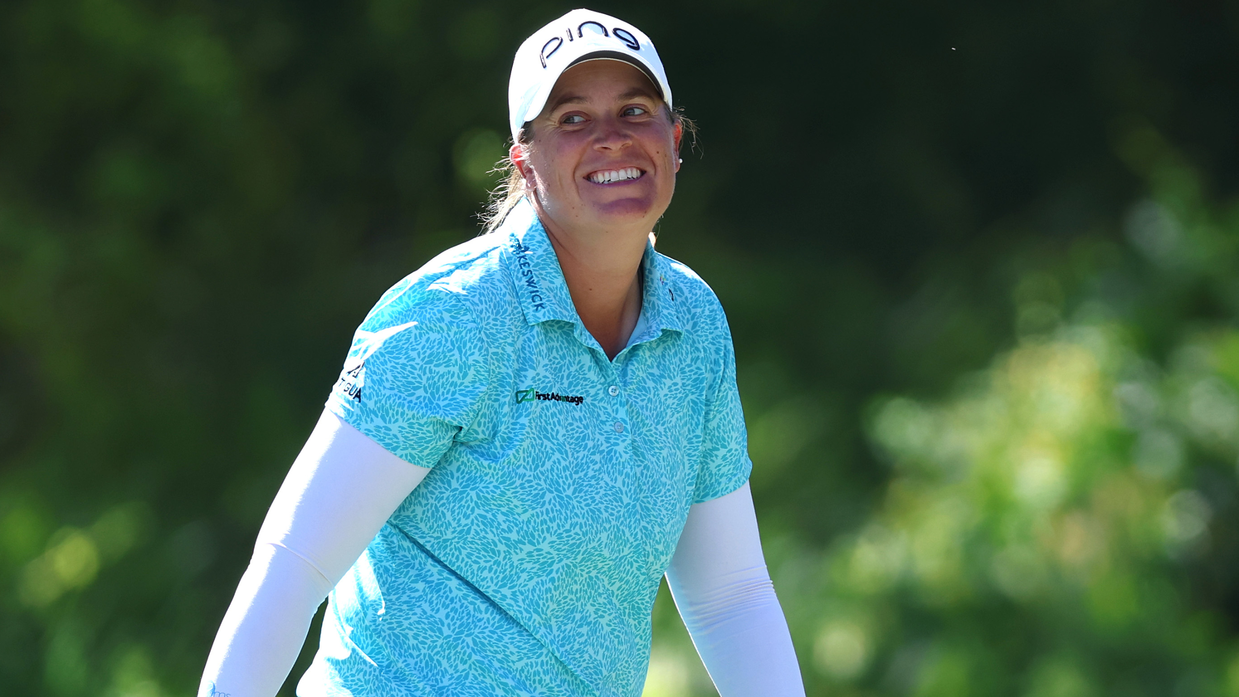 Lauren Coughlin during the Aramco Championship