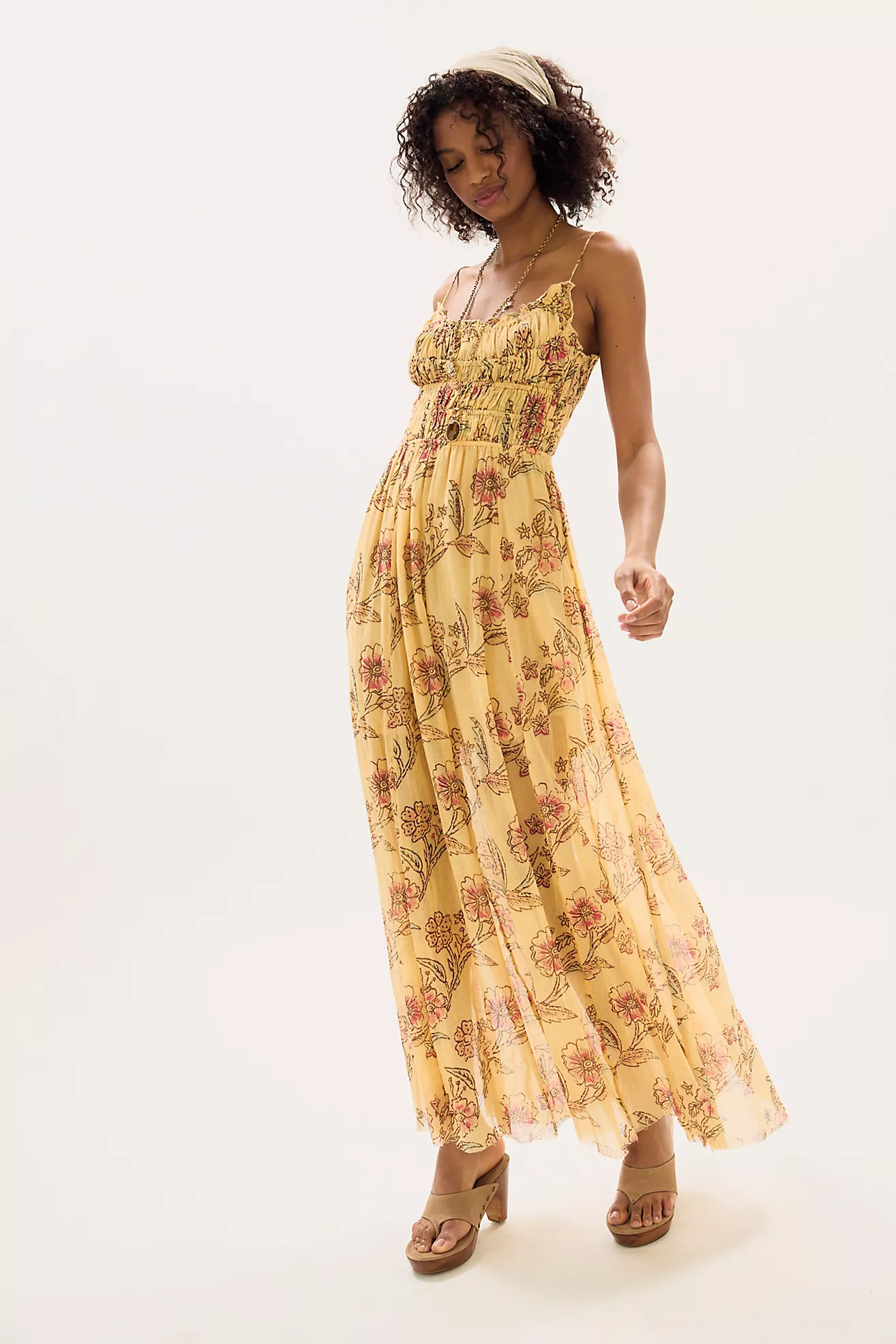 Fp One Ciella Printed Maxi Dress