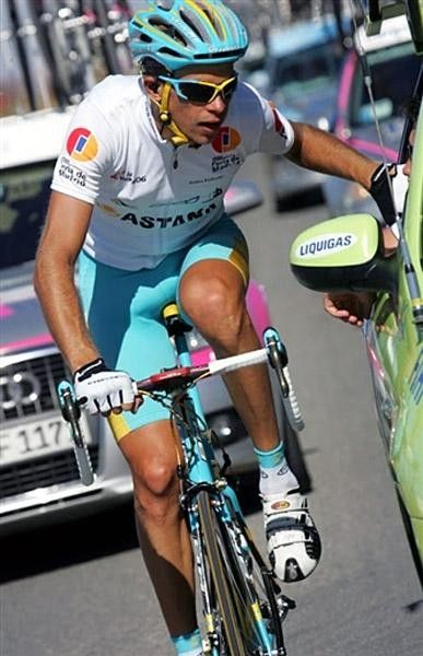 Astana rider Andre Kashechkin