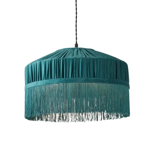 Alessia Velvet Pleated Lamp Shade