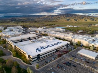 Shutterstock image of Micron factory