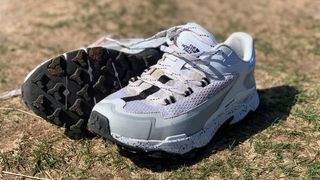 The North Face Vectiv Taraval hiking shoes on grass