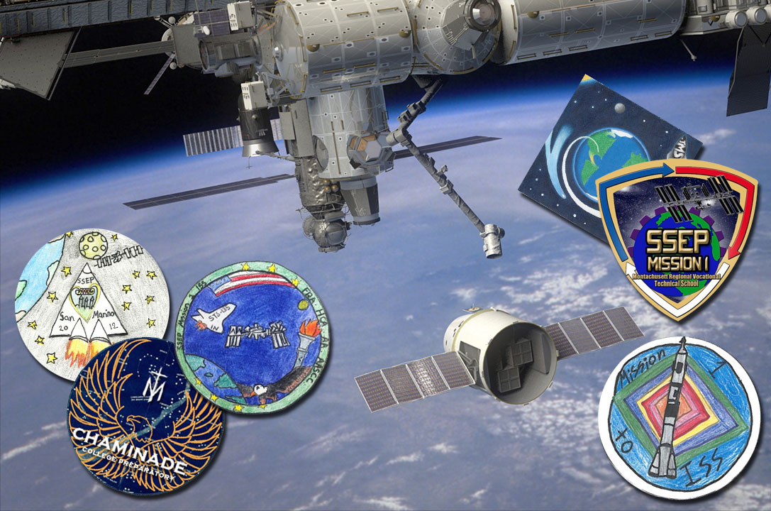 Student-Designed Mission Patches on SpaceX&#039;s Dragon