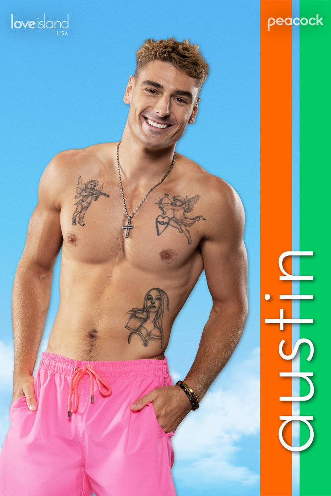 Austin Shepard from 'Love Island USA' season 7.