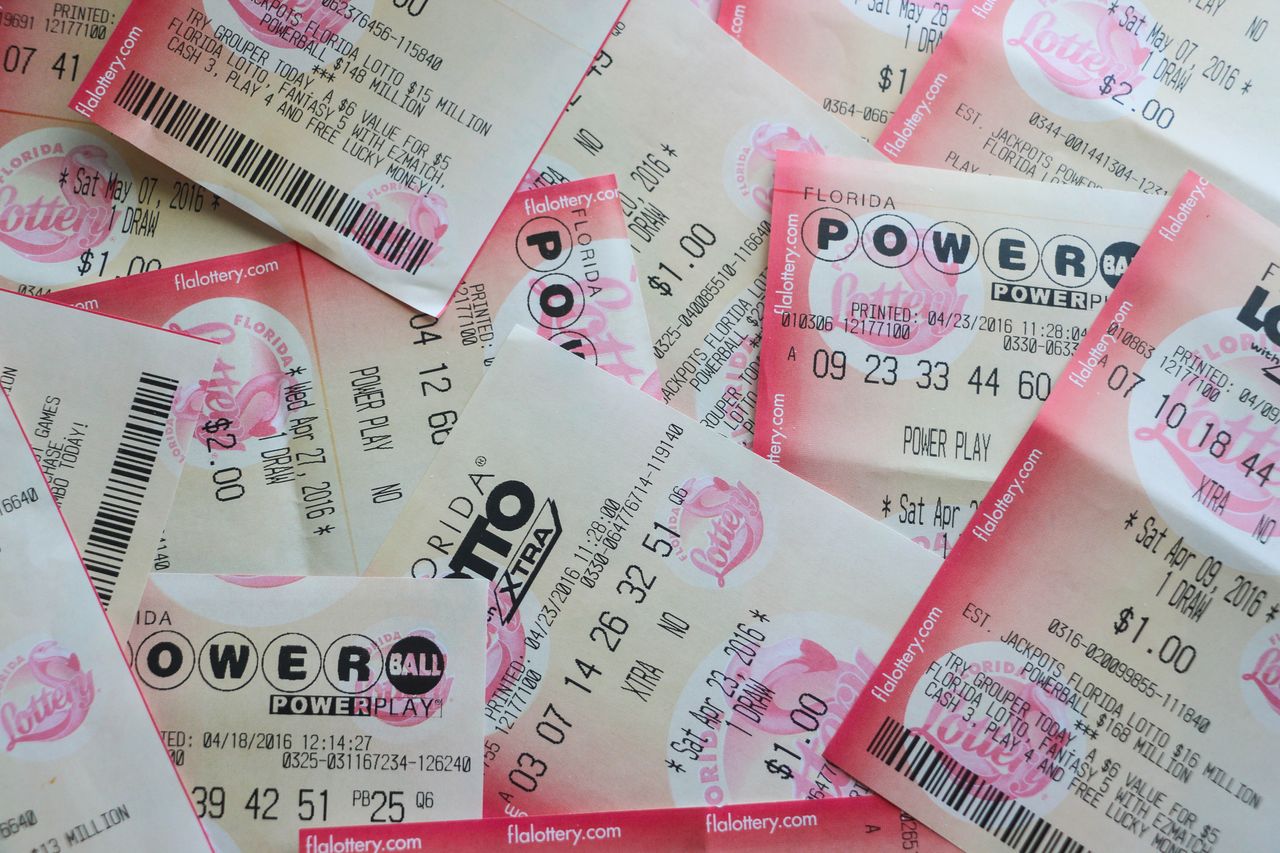 Lottery tickets.