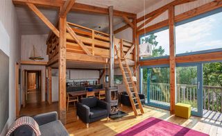 Timber frame home from Carpenter Oak