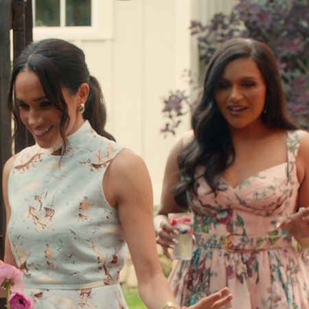 Meghan Markle and Mindy Kaling film Meghan's new Netflix lifestyle cooking series