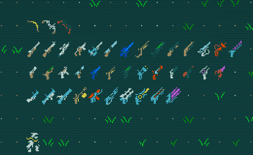 An image of the Caves of Qud Palladium Reef update.