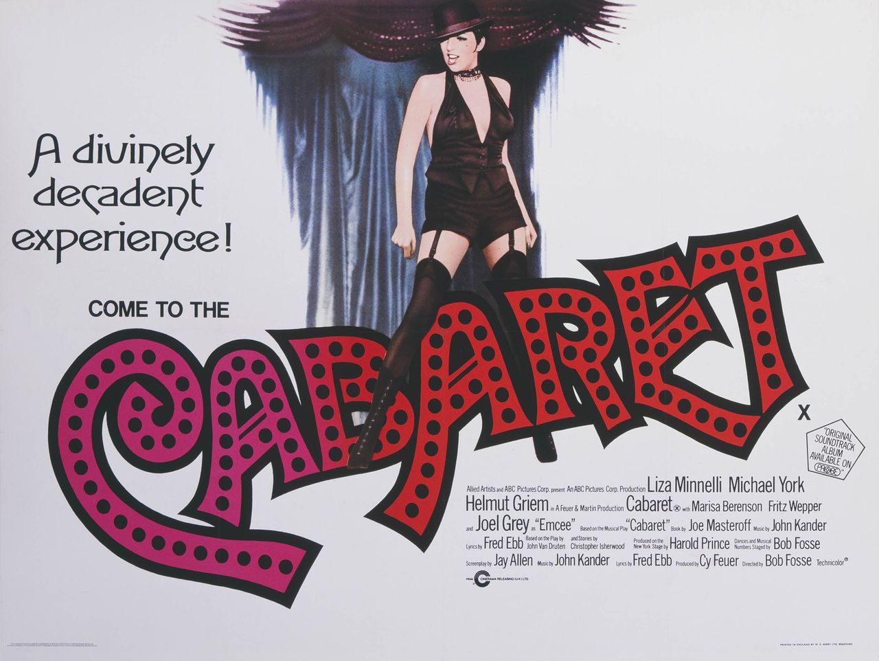 cabaret movie poster