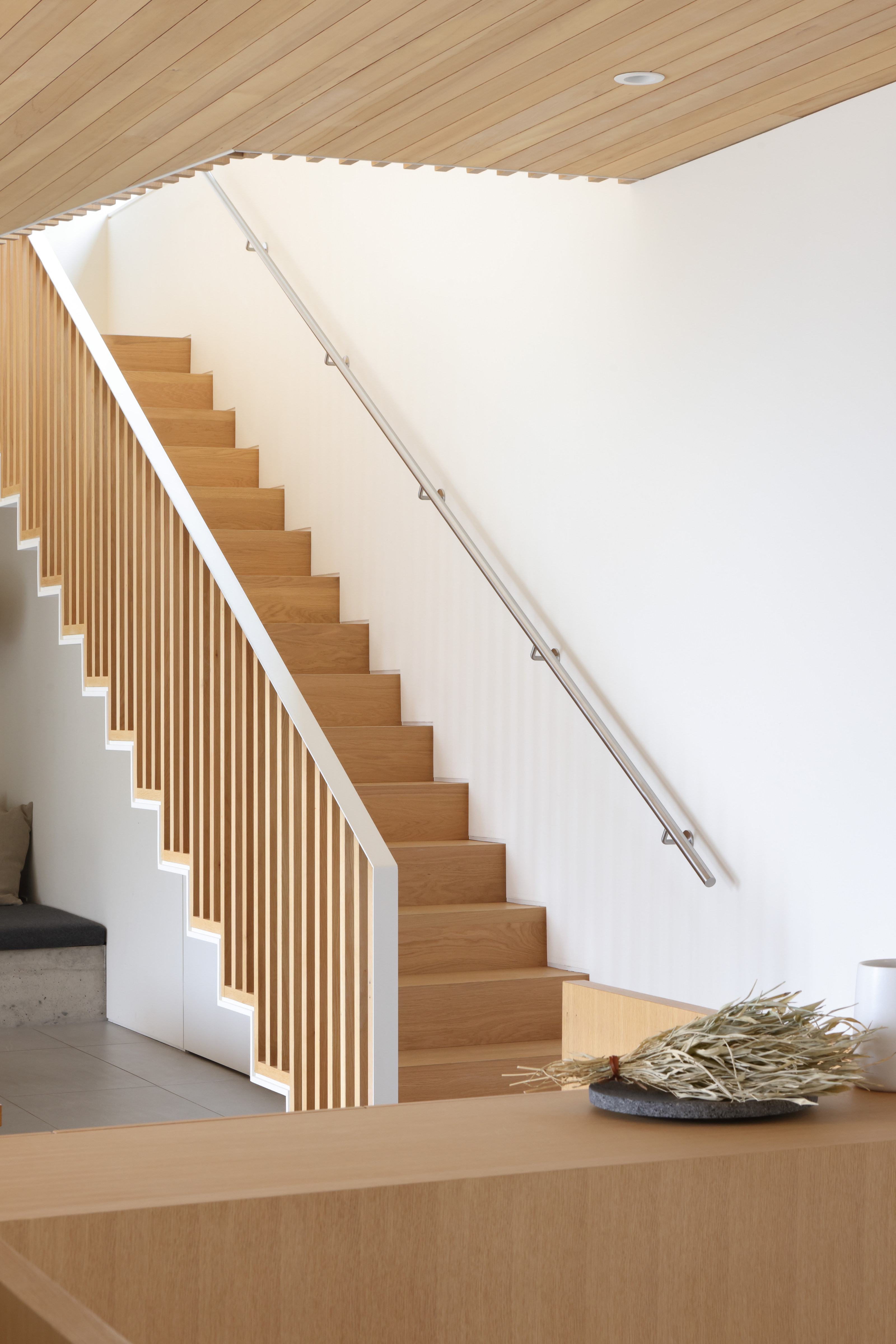 The main staircase at The Sanctuary
