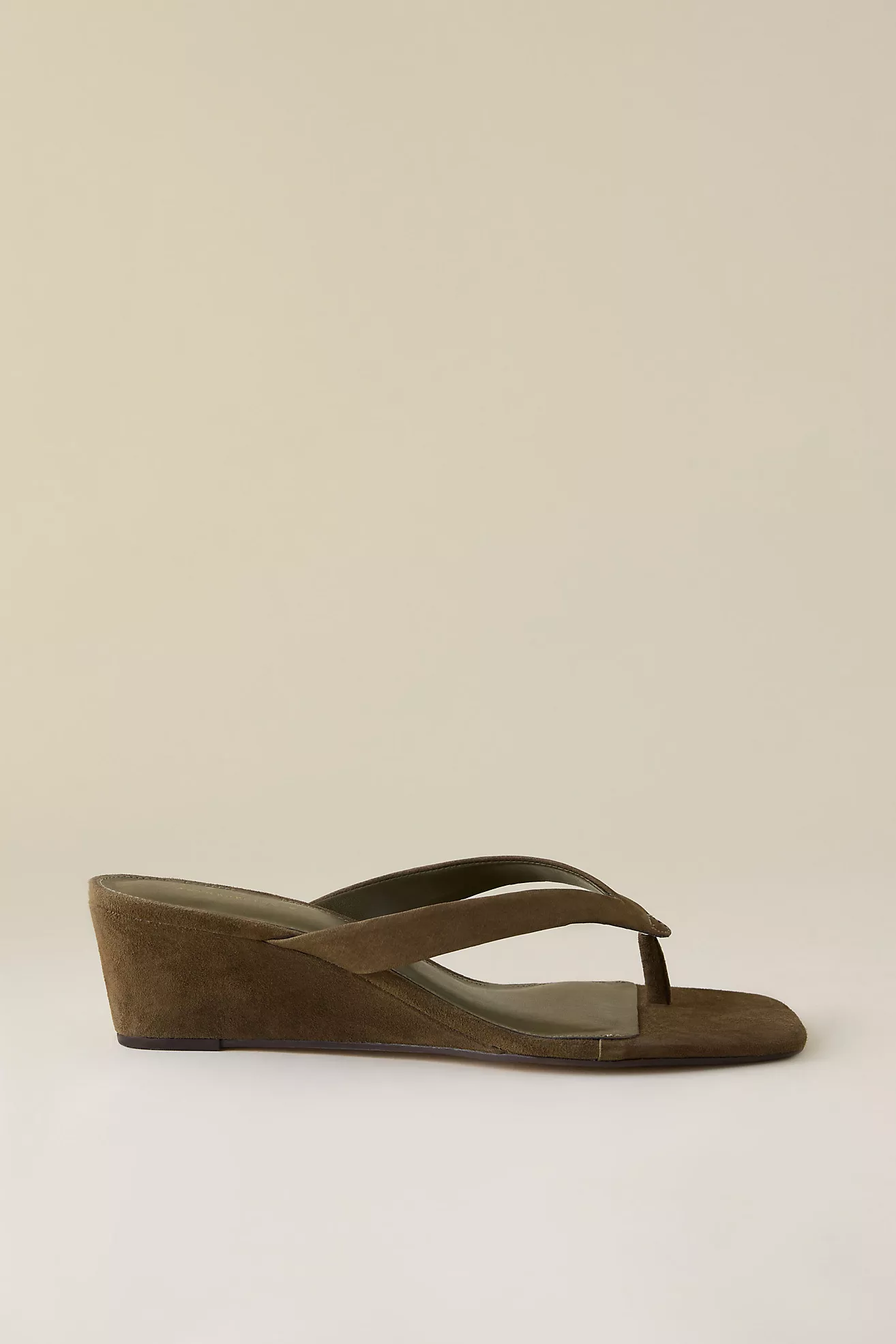 By Anthropologie Wedge Thong Heels