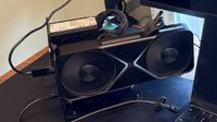 RTX 5090 in a eGPU dock connected to a M-series MacBook