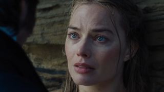 Margot Robbie is shown in Wuthering Heights.