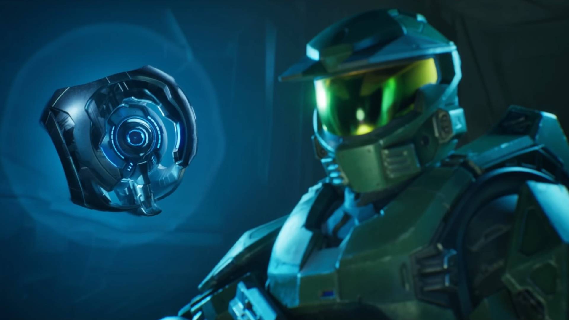 Halo Campaign Evolved Two Betrayals cutscene master chief and 343 guilty spark