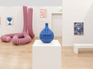 David Shrigley x Ruinart 'Unconventional Bubbles' exhibition at Frieze London 2021