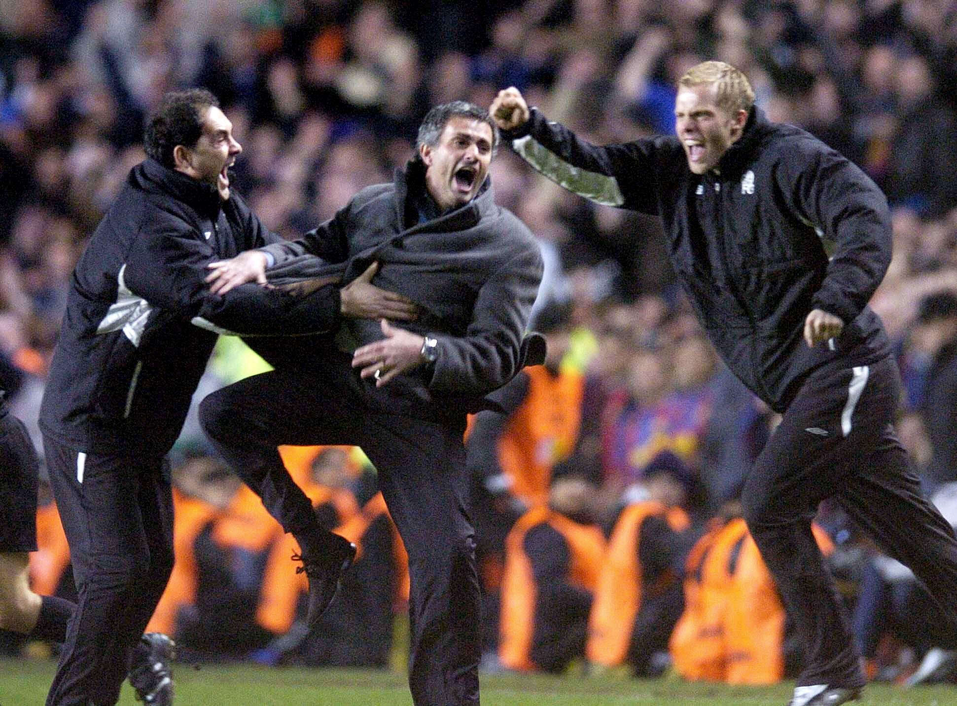 Jose Mourinho's Chelsea knocked out mighty Barcelona in 2005