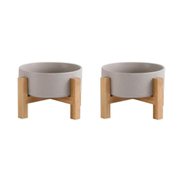 Raised Ceramic Cat Bowl | Amazon