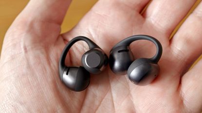 Shokz OpenDots 2 (left) versus Shokz OpenDots Air (right)
