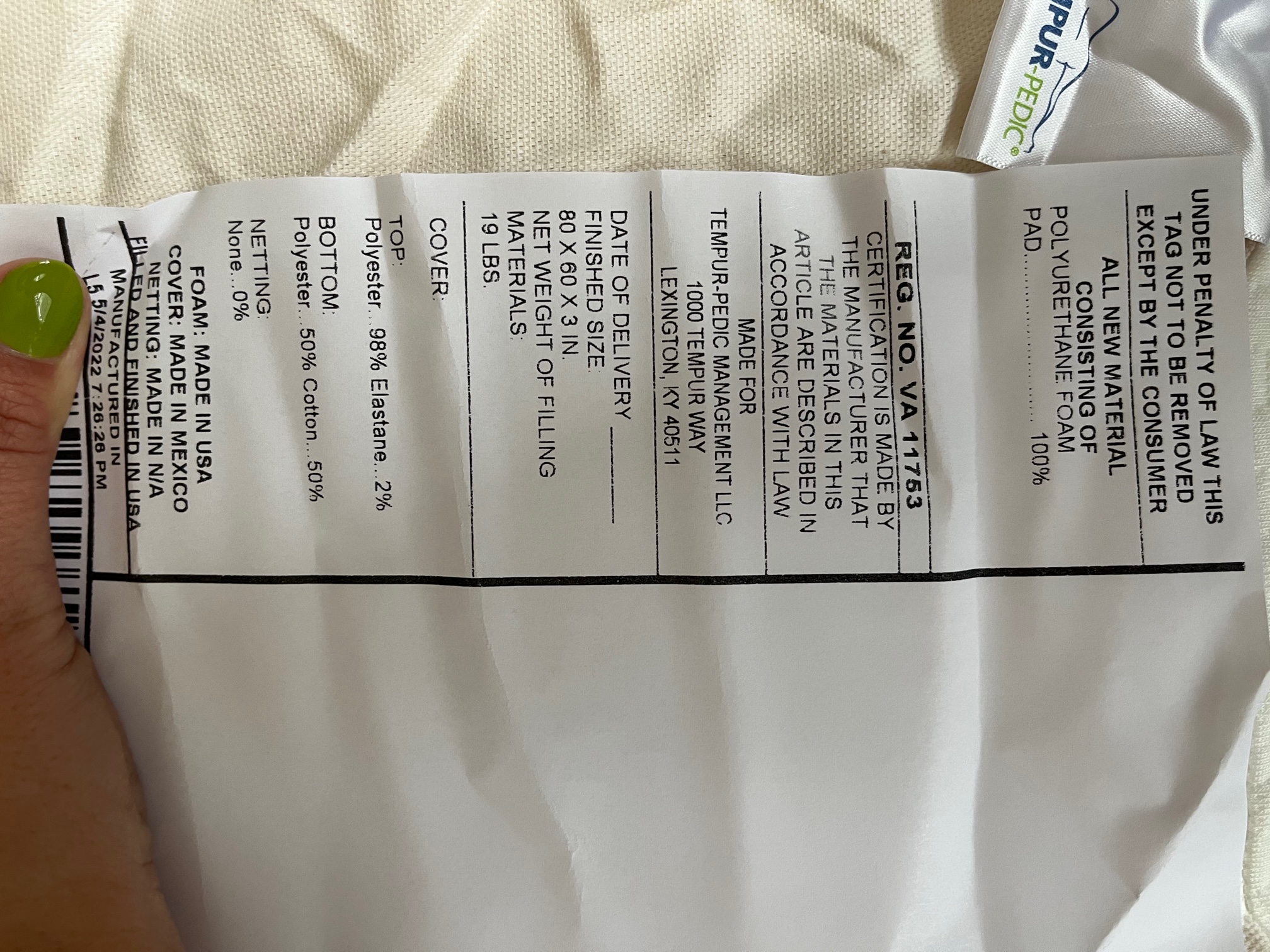 TempurPedic TempurTopper Supreme mattress topper review Homes & Gardens