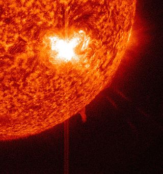July 5, 2012 M6.1 Solar Flare Closeup