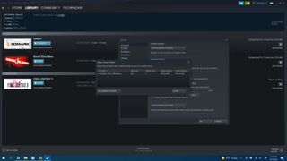 The old Steam storage manager view, showing how useless it really was